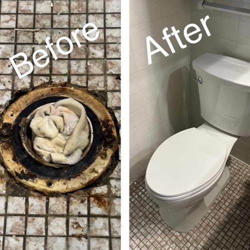 Toilet Installation or Replacement