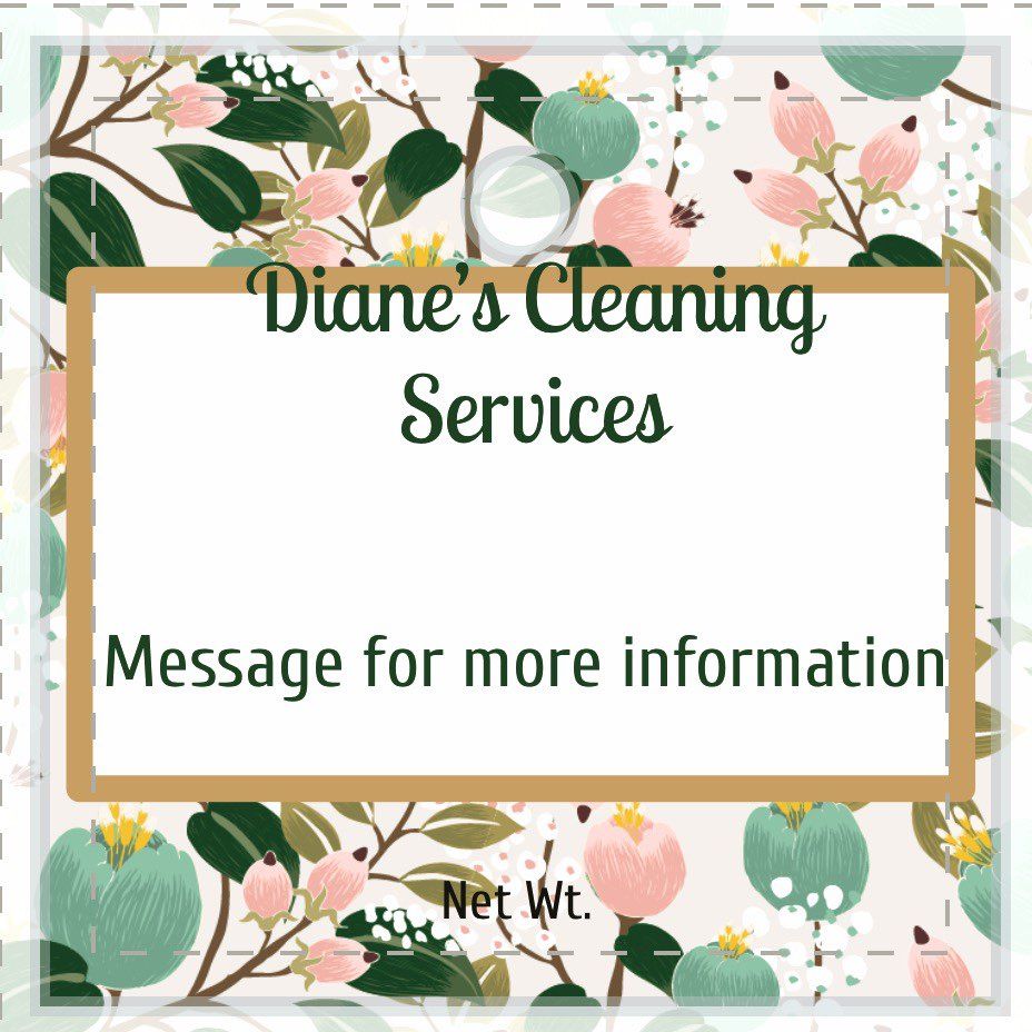 Diane’s cleaning services