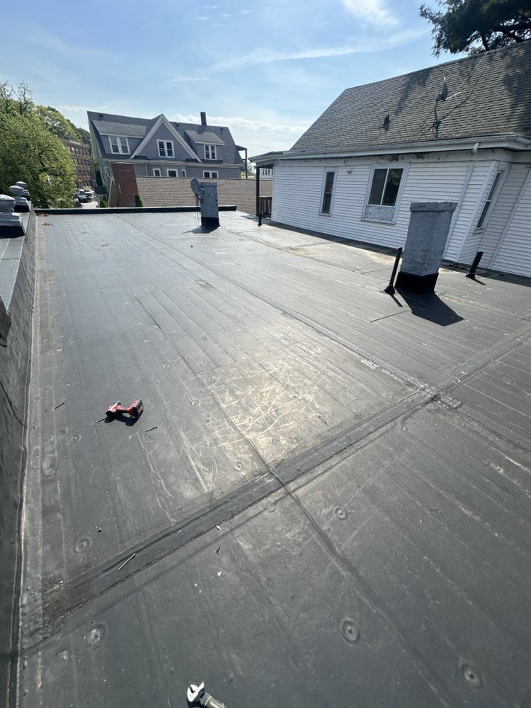 Commercial Roofing - EPDM Installation