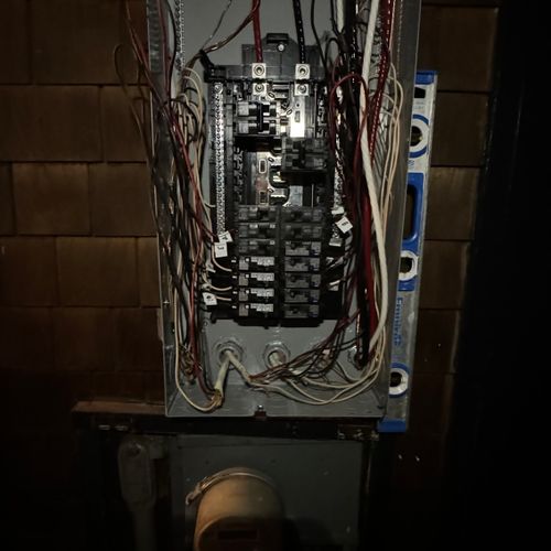 Circuit Breaker Panel or Fuse Box Installation