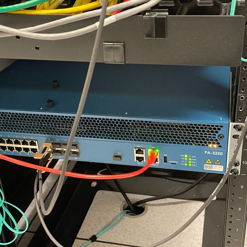 Palo Alto Firewall installed for a Client