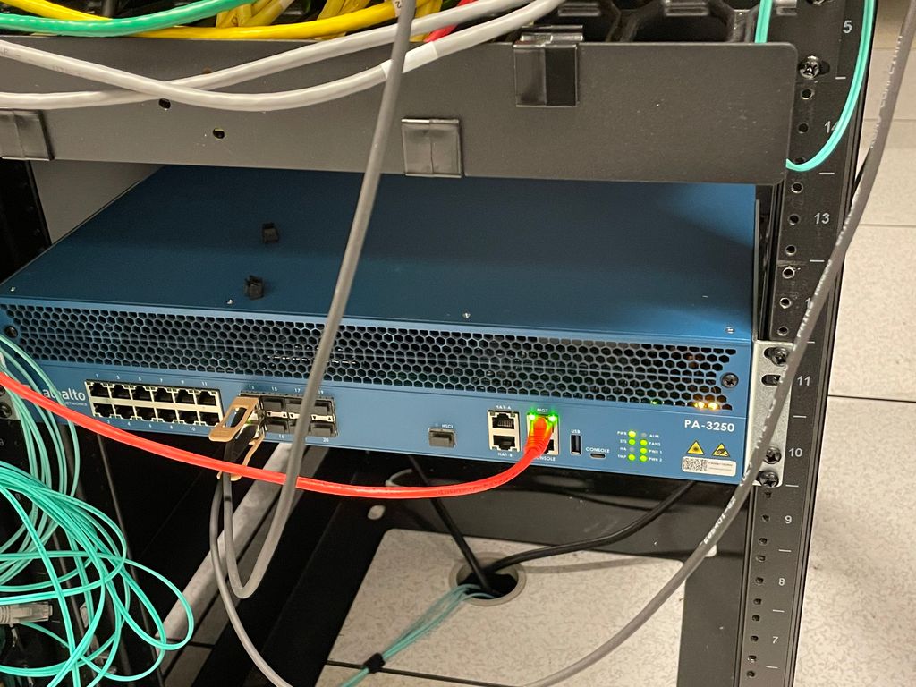 Palo Alto Firewall installed for a Client