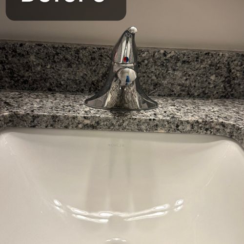 Sink or Faucet Installation or Replacement