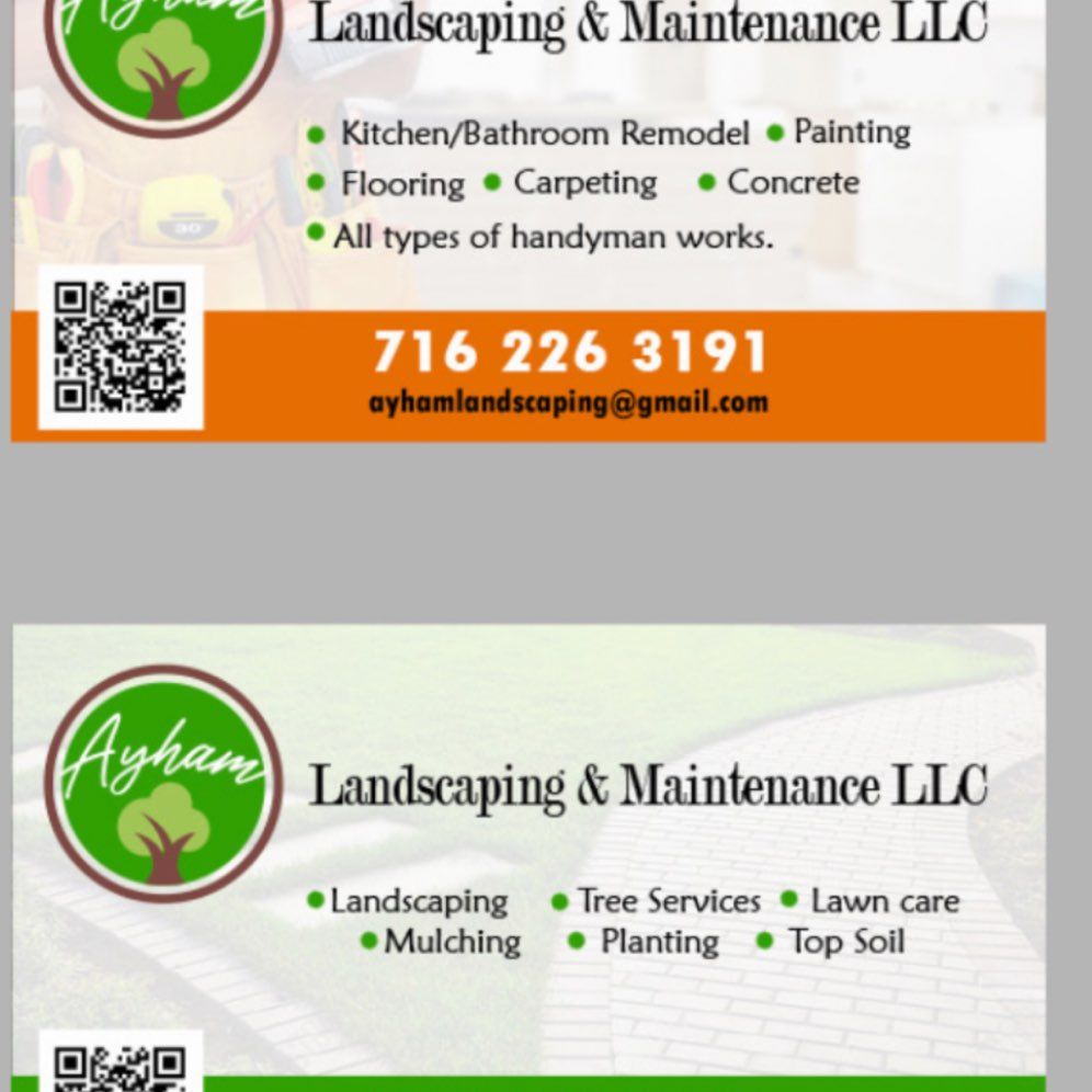 Ayham landscaping and maintenance