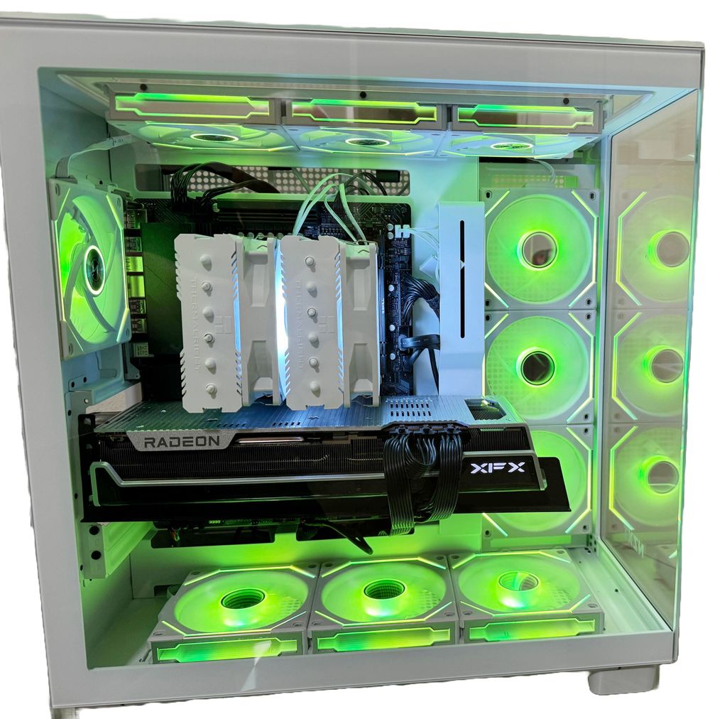 NZXT H9 Elite Case Full Install