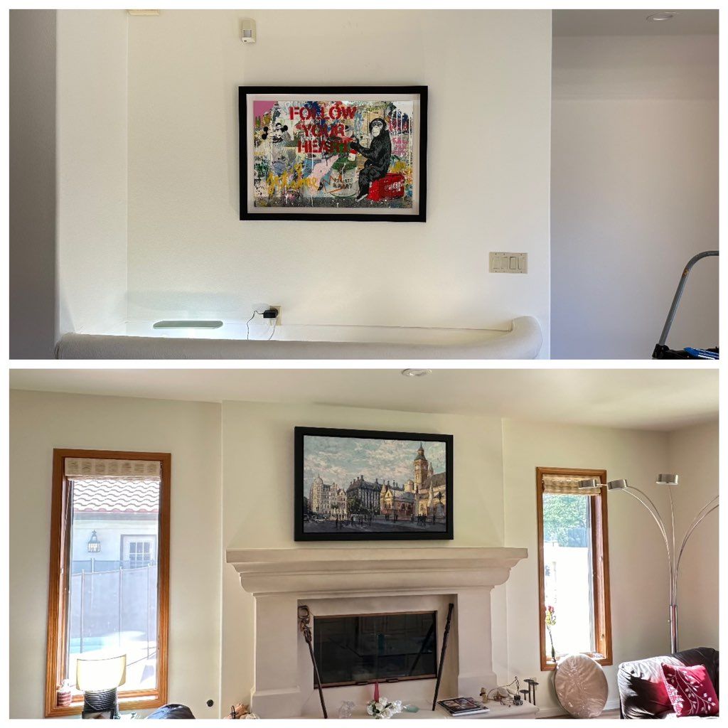 installation of paintings
#Handyman near me