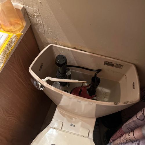 My mom needed help with a runny toilet. I reached 