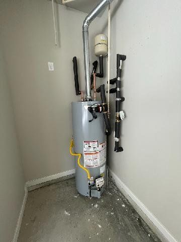 This guy installed my water heater in a Profesiona