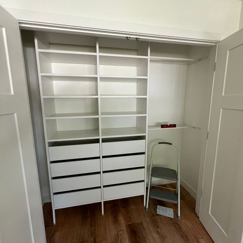 IKEA closet