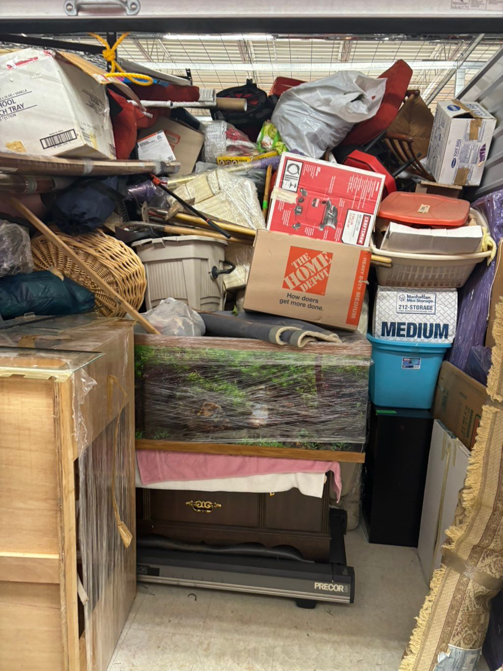 Before Storage unit clean out 