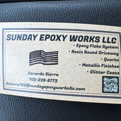 Avatar for Sunday Epoxy Works LLC