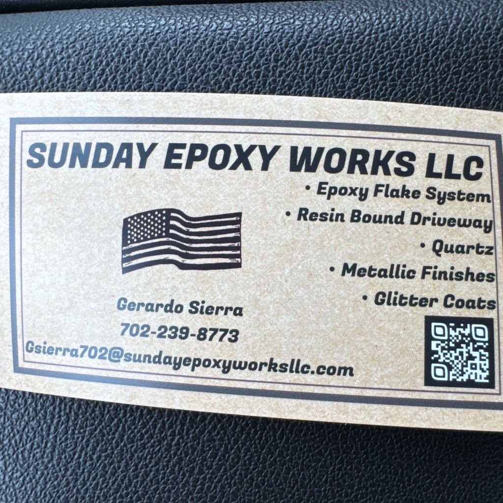 Sunday Epoxy Works LLC