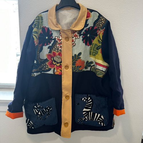 Student Barn Jacket with Pattern modifications for