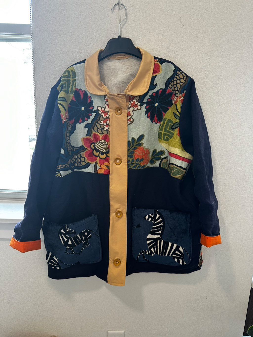 Student Barn Jacket with Pattern modifications for