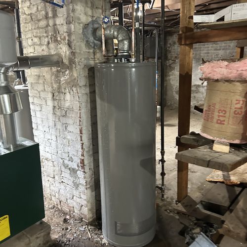 Water Heater Installation or Replacement