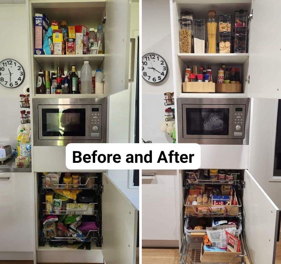 organized pantry Fishhawk Ranch 