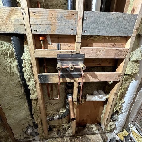 bathroom sink remodel