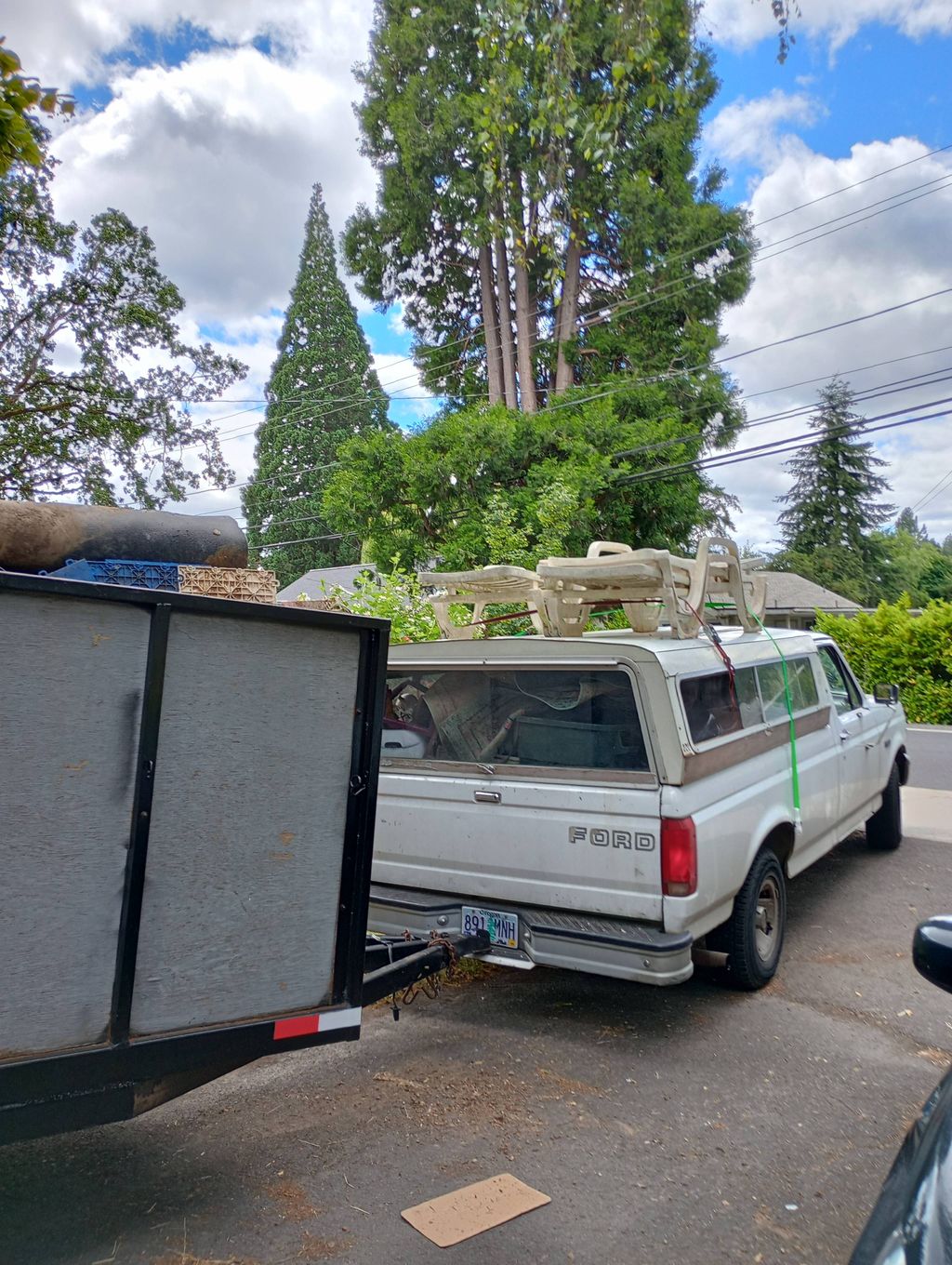 4 Truck-Beds(10ft trailer).  2000lbs load.  