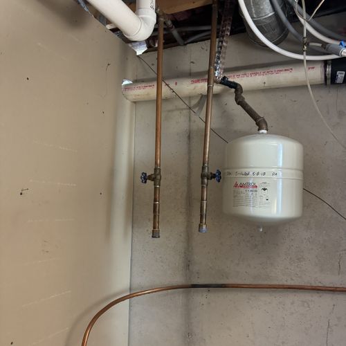 Water Heater Installation or Replacement