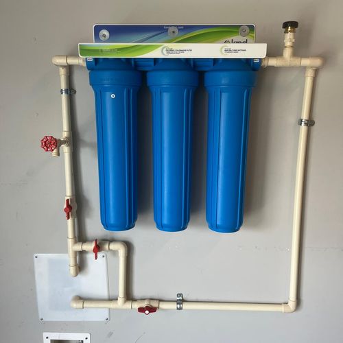 Water Treatment System Installation or Replacement