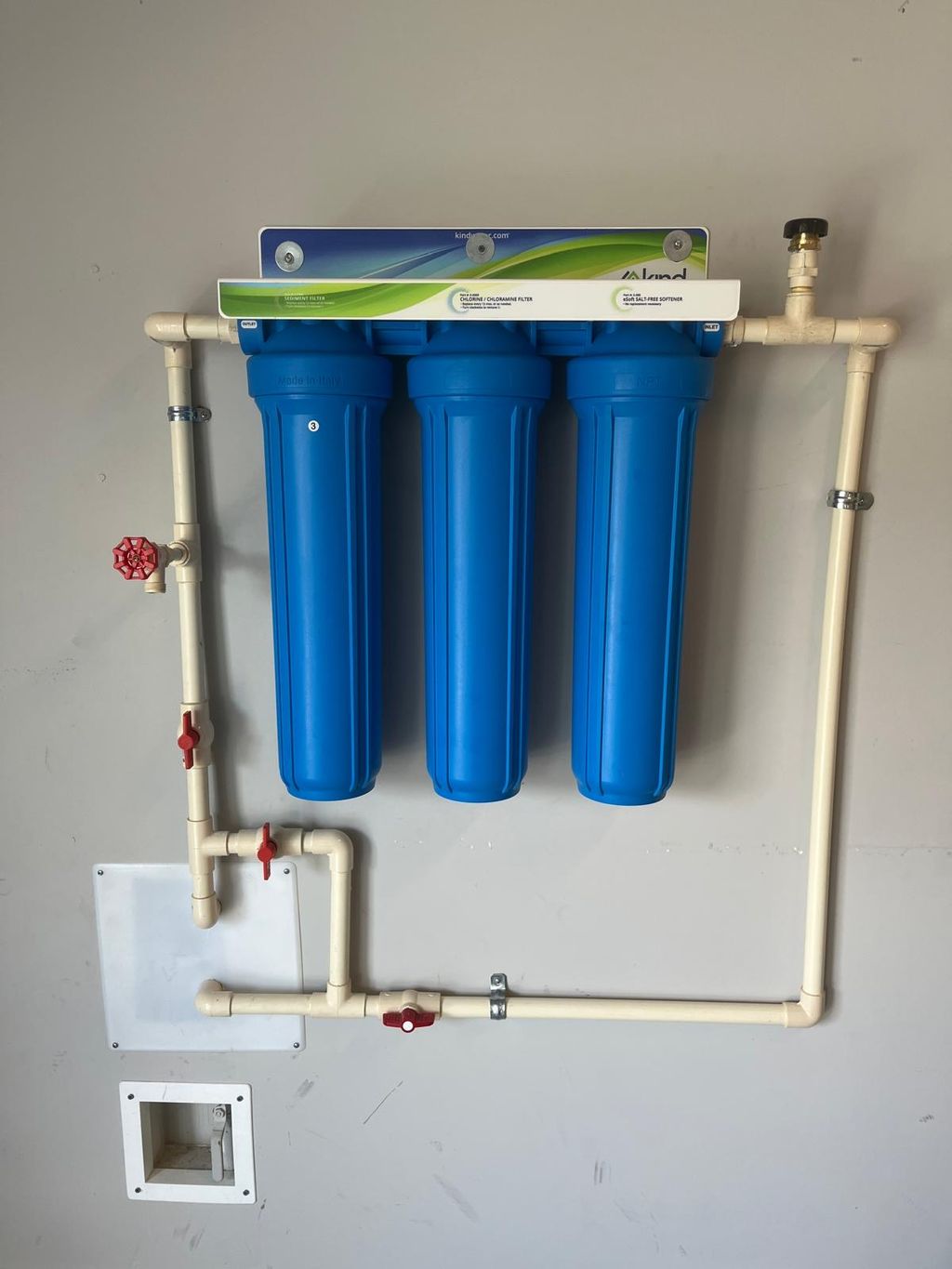 Water Treatment System Installation or Replacement