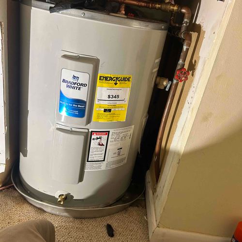 Water Heater Installation or Replacement