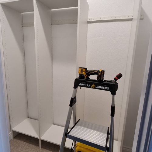 INSTALLING IKEA CABINETS