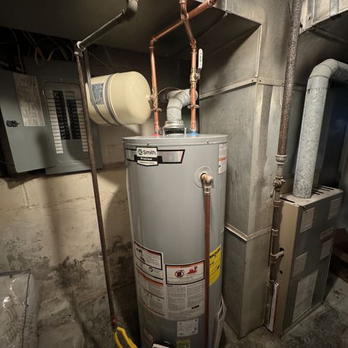 Water Heater Installation or Replacement