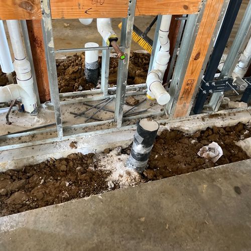 Plumbing Pipe Installation or Replacement