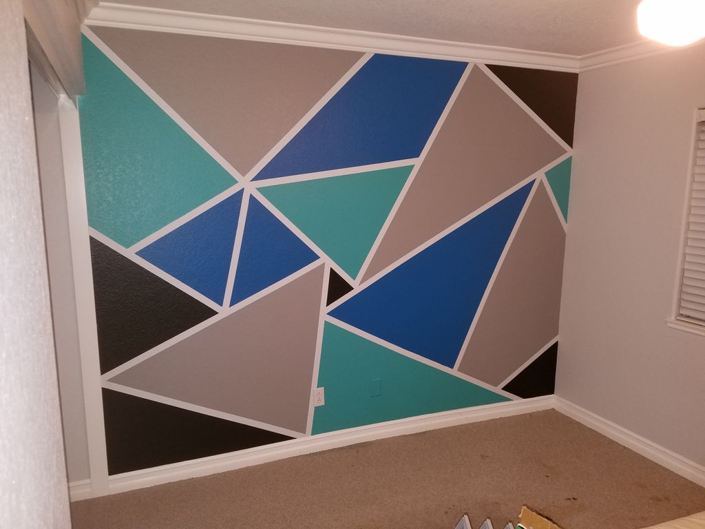 Fun Accent wall, Teen Room 