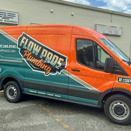 Flow Pros Plumbing Van