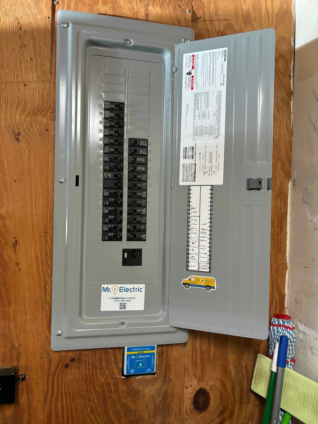 Mr. Electric Panel Upgrade with Whole Home Surge P