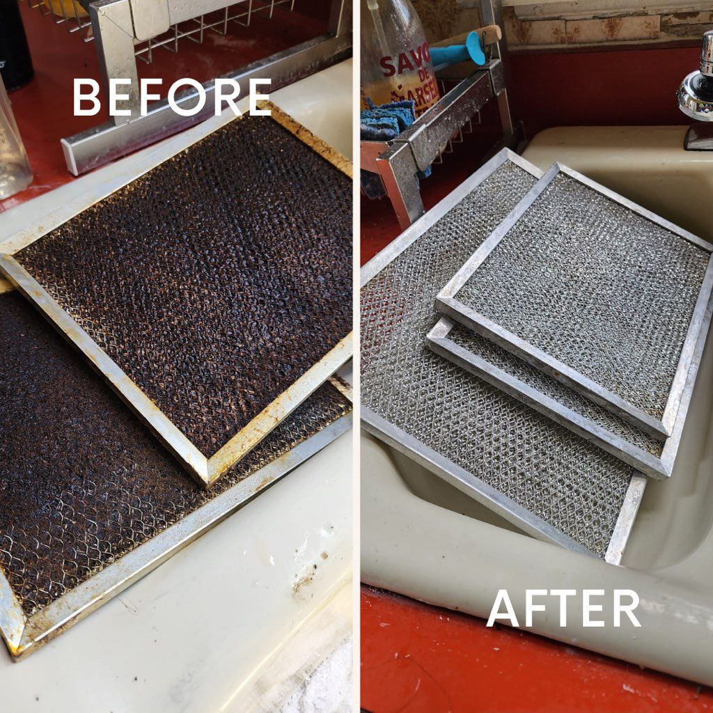 Kitchen hood filter