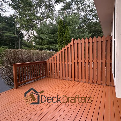 Deck Staining and Sealing