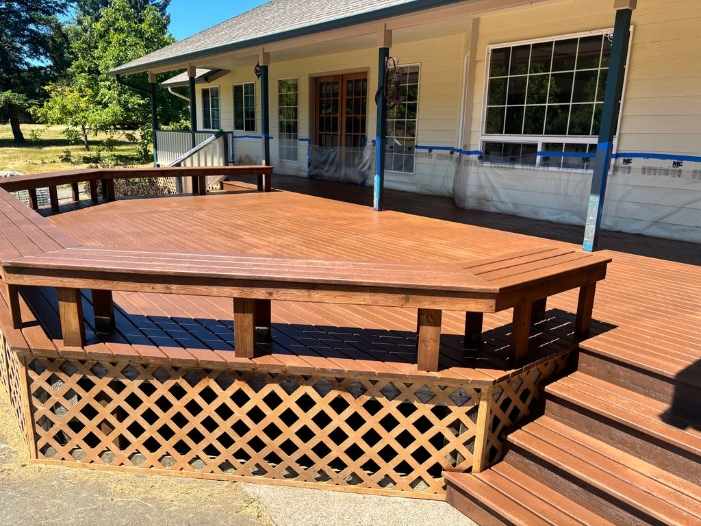 Deck Staining and Sealing