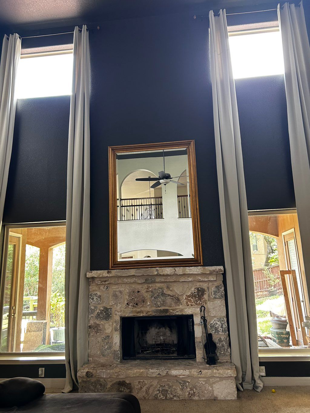 Large size Mirror Installation 