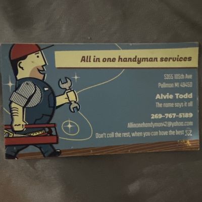 Avatar for All in one handyman services