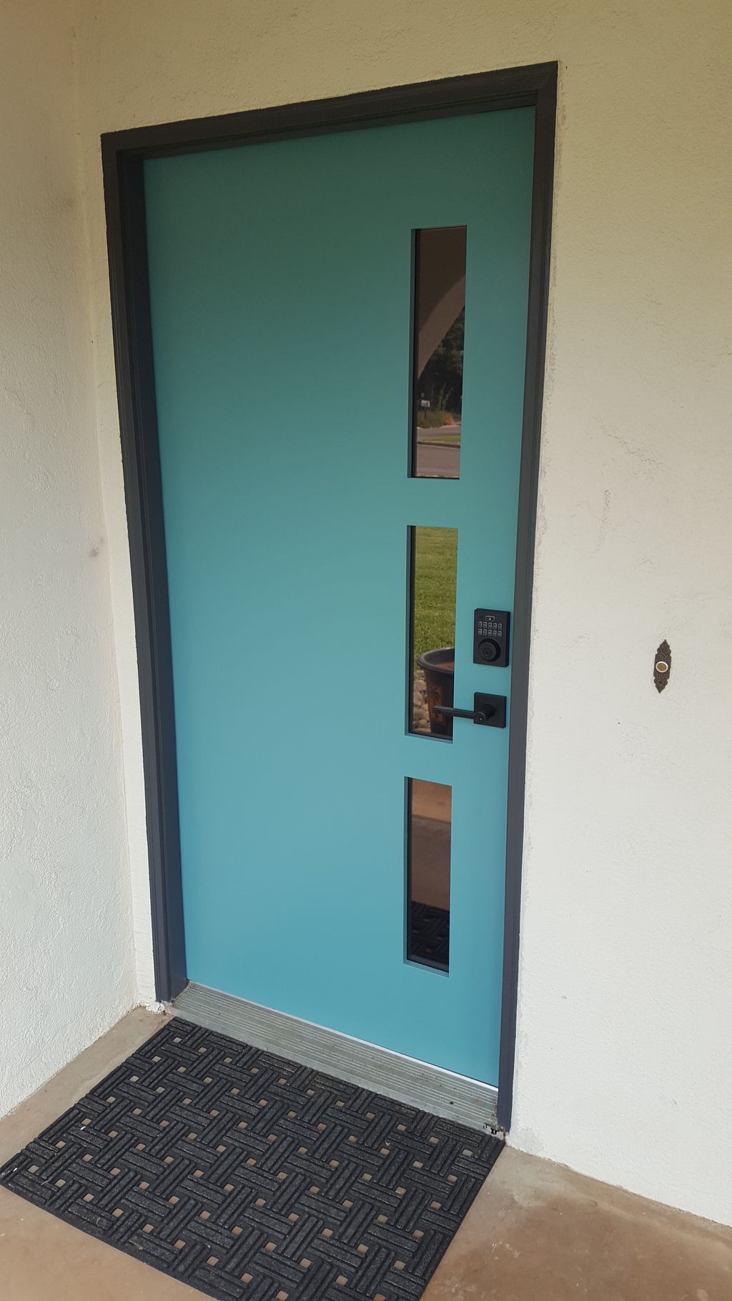 Custom built front door