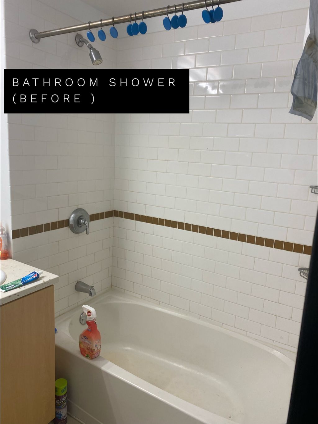 Bathroom Shower - General Cleaning ( Before ) 