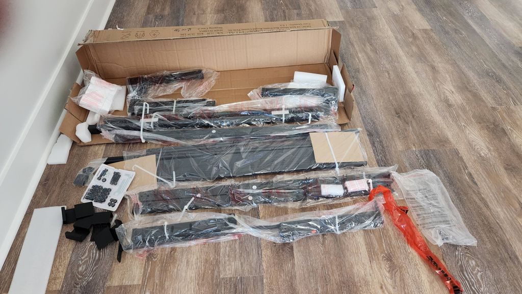 Bed frame For customer setup 