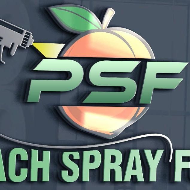 Peach Spray Foam