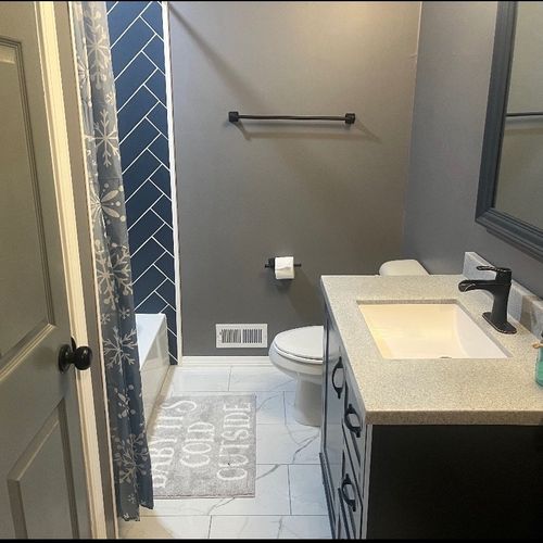 Dunn Renovation renovated my bathroom and did an a