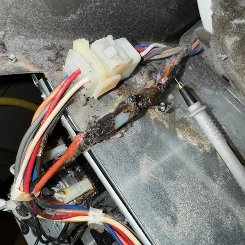 Dryer wiring repair