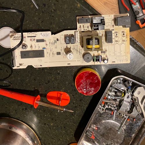 LG stove repair