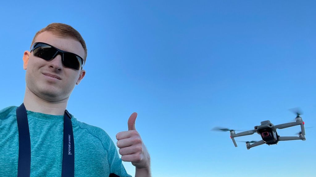 Myself and my Mavic Air 2