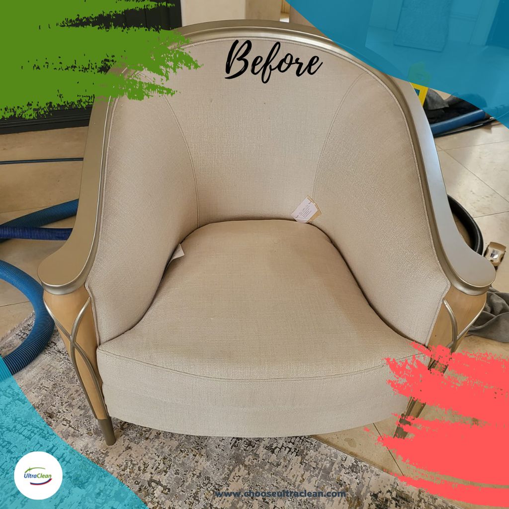 Before & After | Upholstery Cleaning