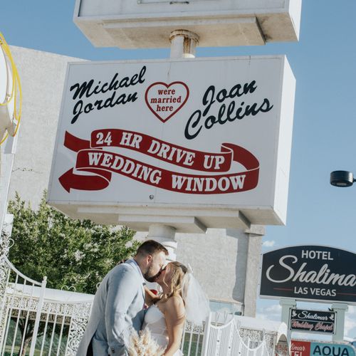 Harley + Logan Little White Wedding Chapel