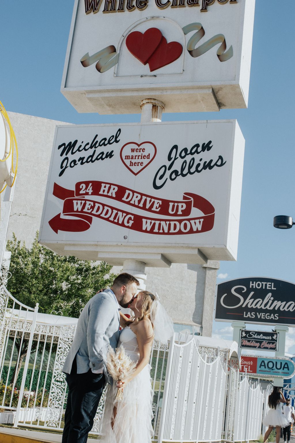 Harley + Logan Little White Wedding Chapel