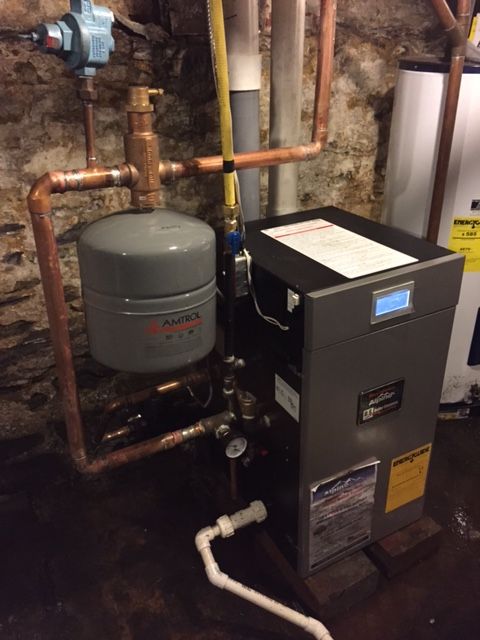 BURNHAM Alpine High Efficiency Condensing Boiler. 