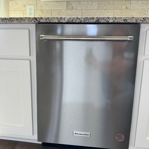 Dishwasher installation 